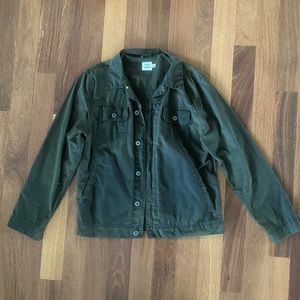 Flint and Tinder - Unlined Waxed Trucker Jacket - Medium